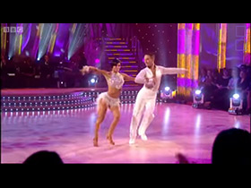 Professional Dance: Flavia and Vincent's Samba - Strictly Come Dancing - BBC
